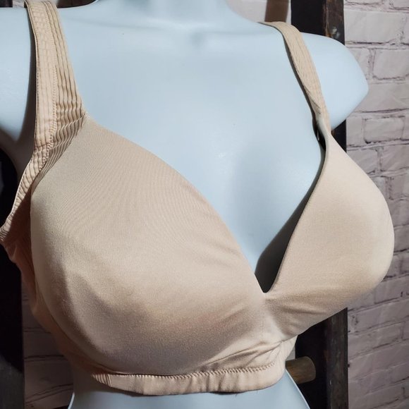 Warners 40D Bra Padded Wide Straps Beige - Picture 2 of 4